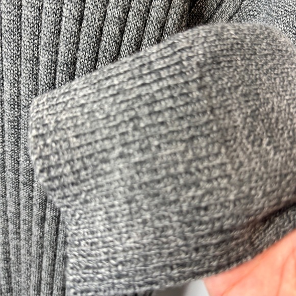 Halogen Wool Blend Sweater Dress Gray - Picture 9 of 9